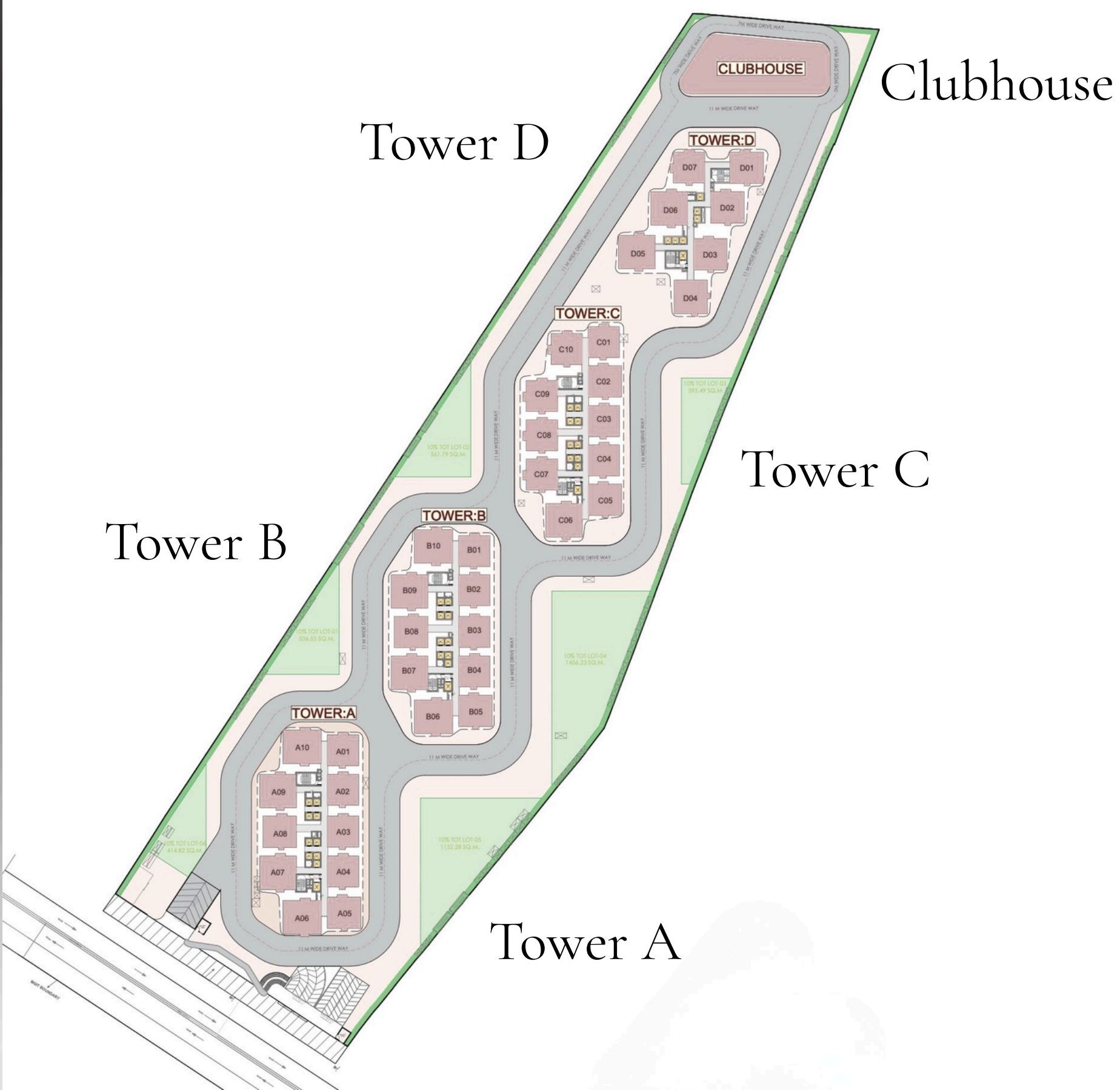 Site Plan — 9.2 Acres