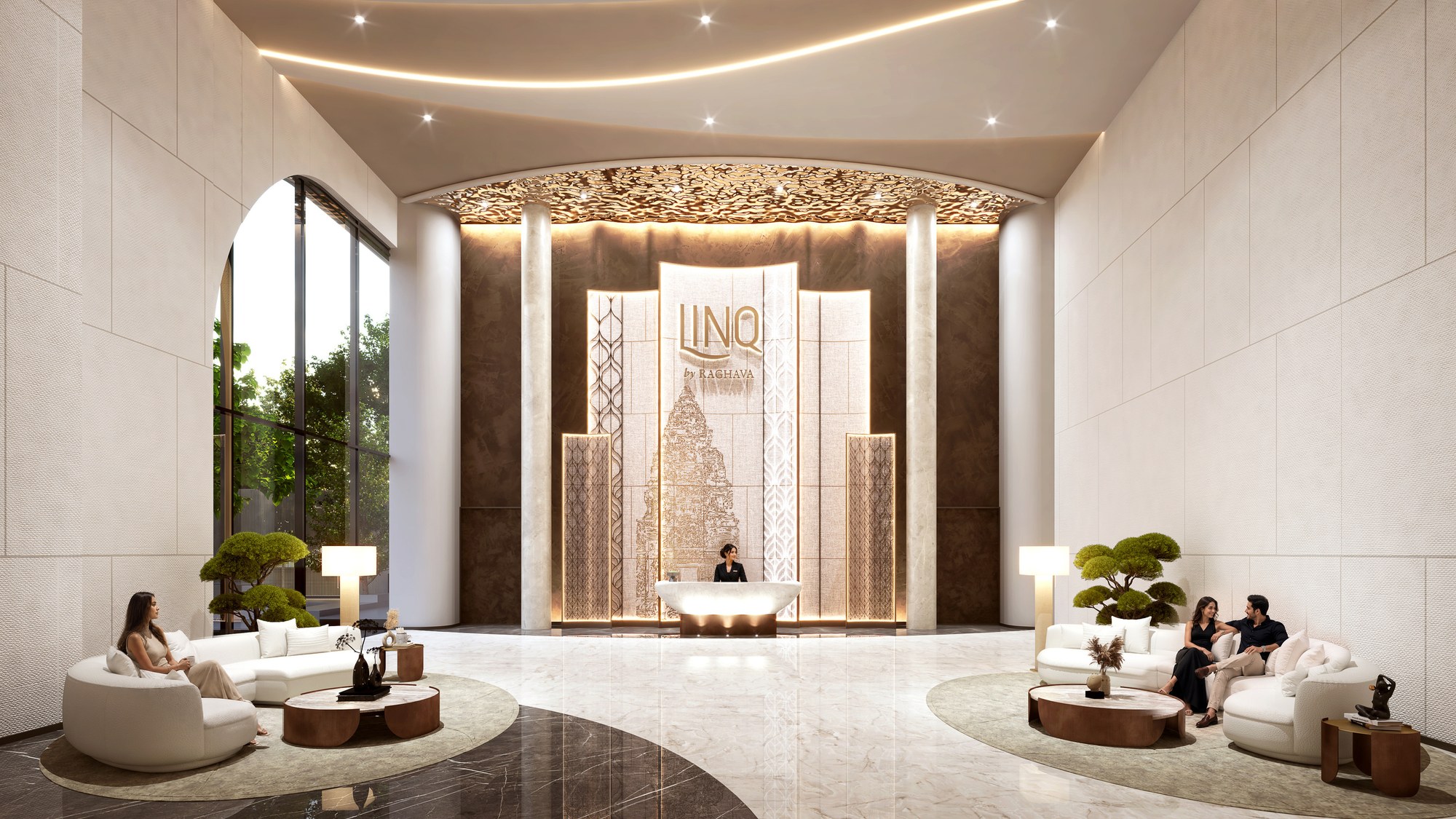 Guest room suite at Club LINQ